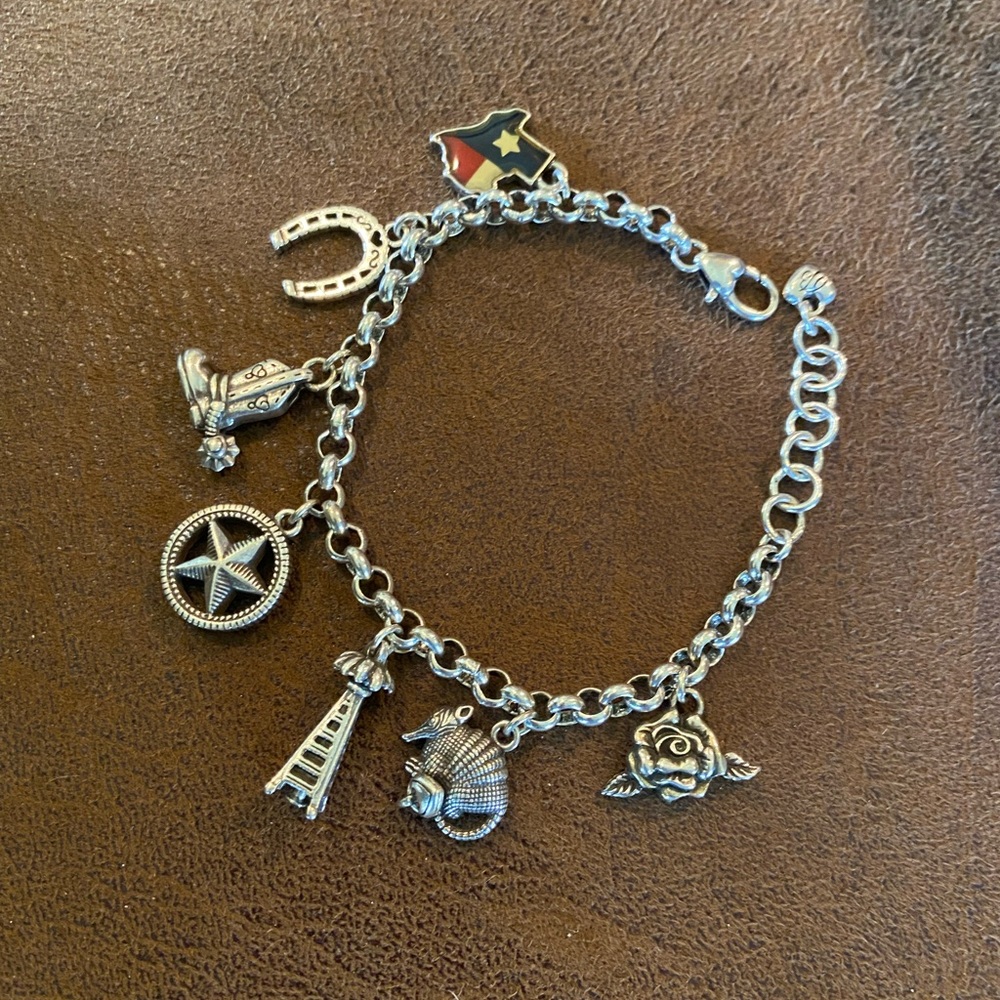 Brighton Texas Charm Bracelet